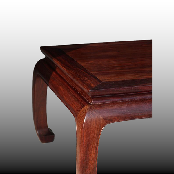 Coffee Table with Splayed Legs and Apron Stretchers