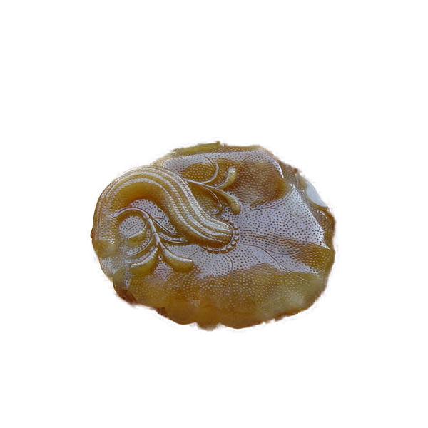 Three Goldfish with Lotus