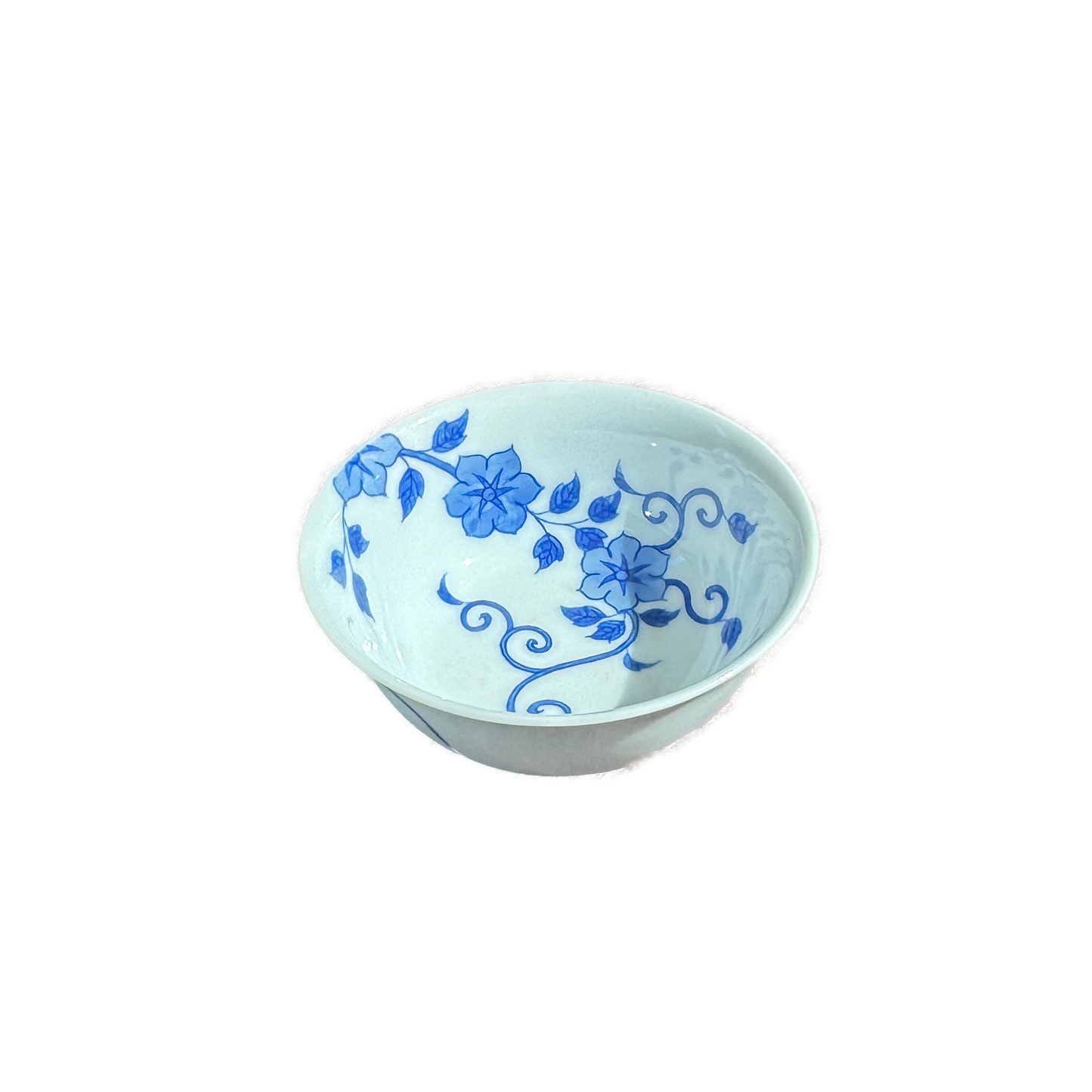 Blue and White Porcelain Gaiwan Tea Set
