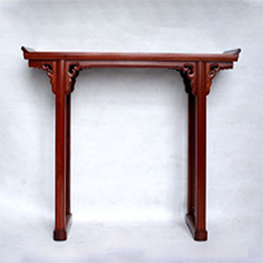 Upturned-end desk