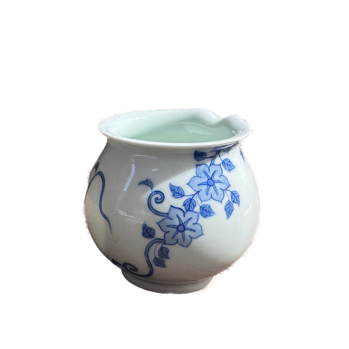 Blue and White Porcelain Gaiwan Tea Set