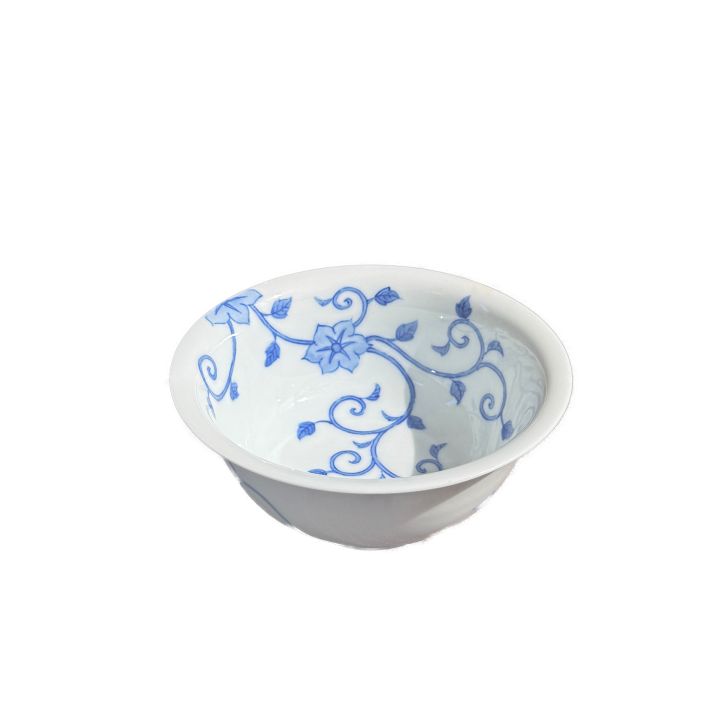 Blue and White Porcelain Gaiwan Tea Set