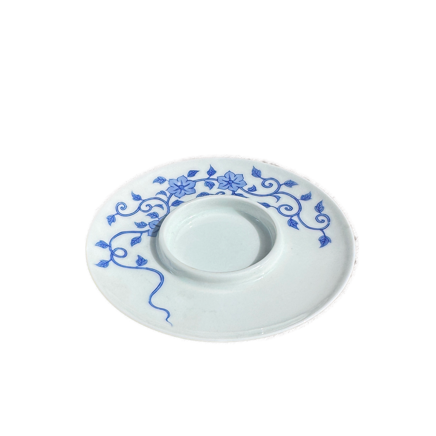 Blue and White Porcelain Gaiwan Tea Set