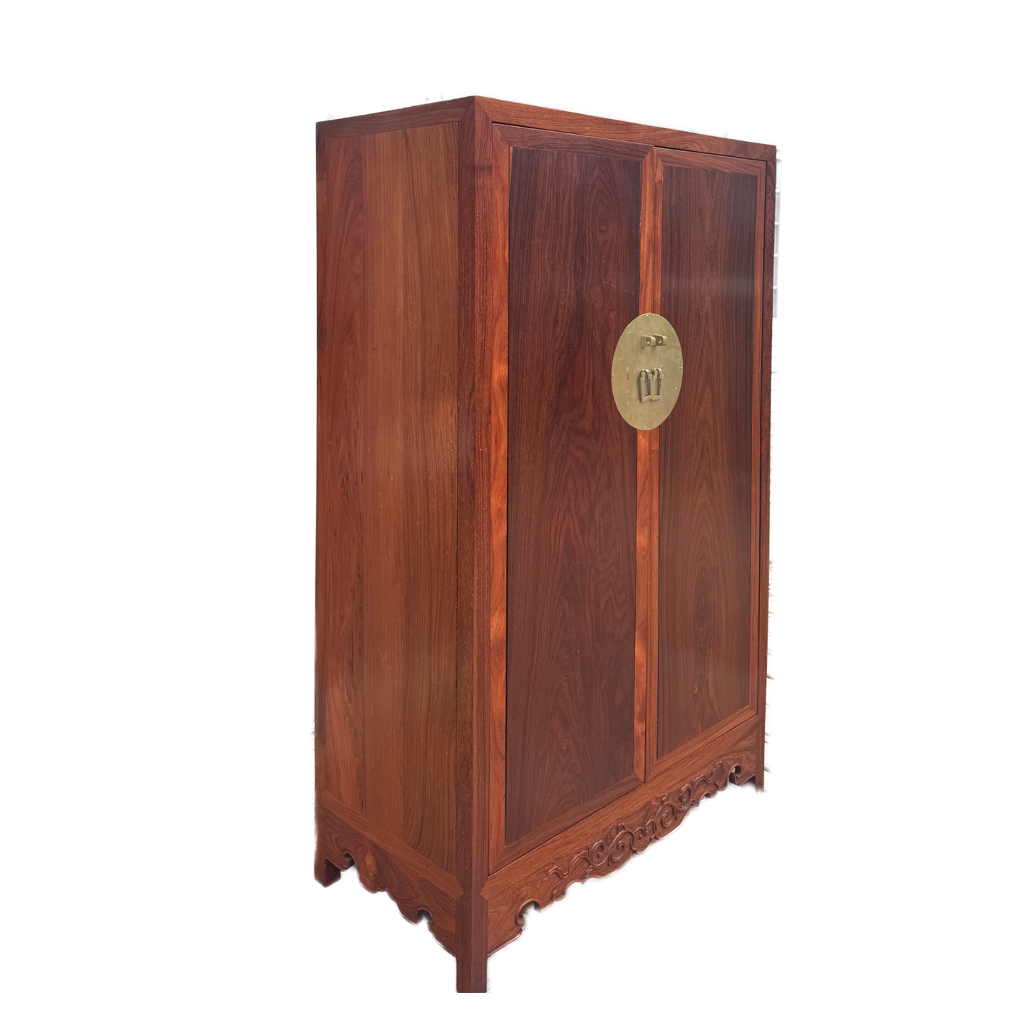 Ming-Style Square-Corner Cabinet