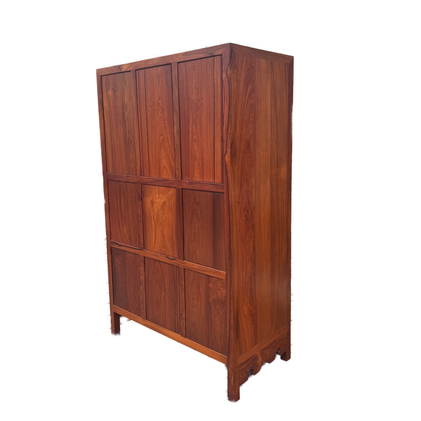 Ming-Style Square-Corner Cabinet