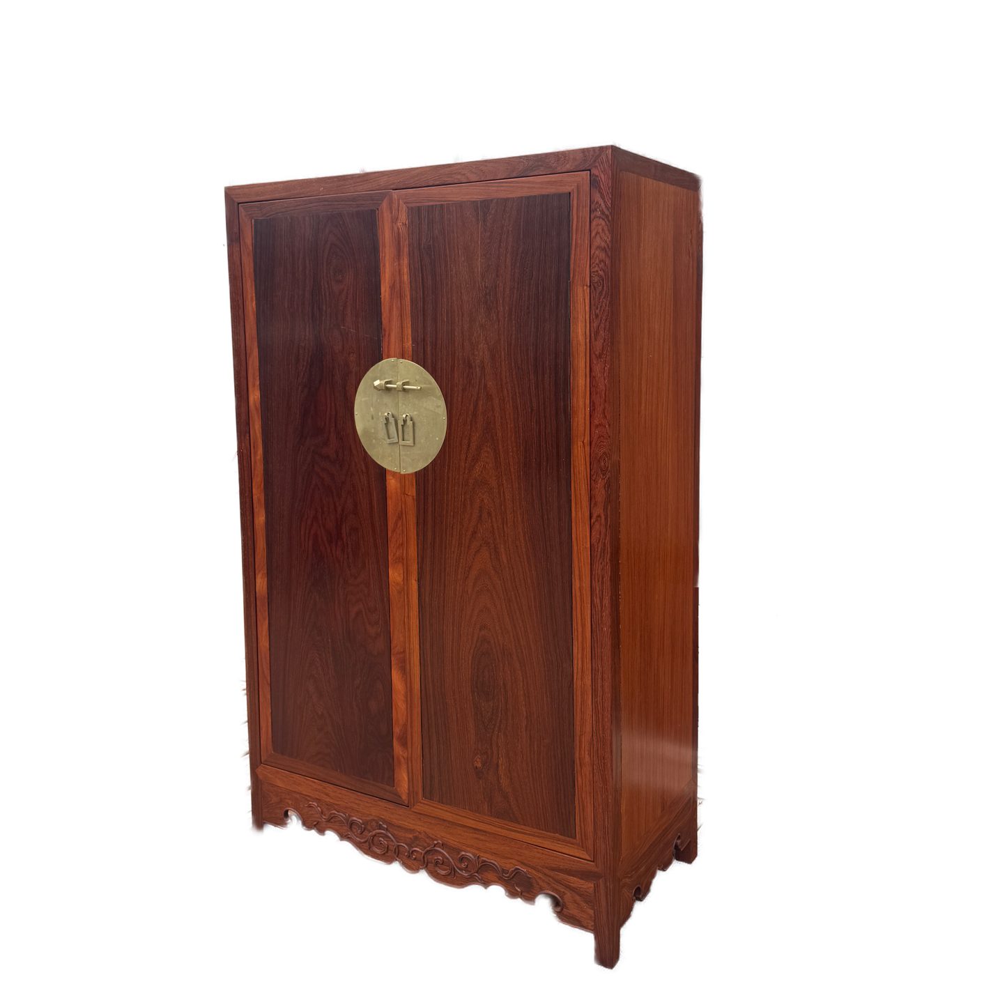 Ming-Style Square-Corner Cabinet