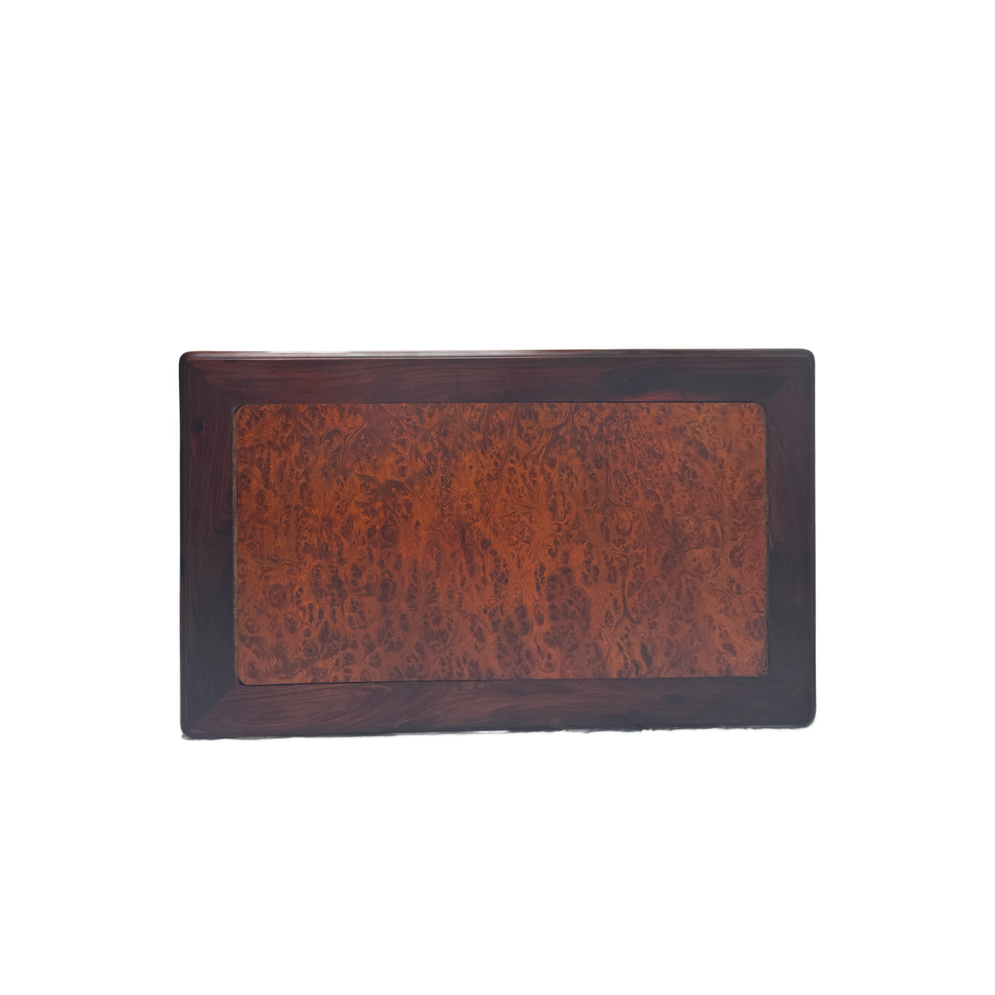 Suzuo Low Display Stand with Burlwood Top