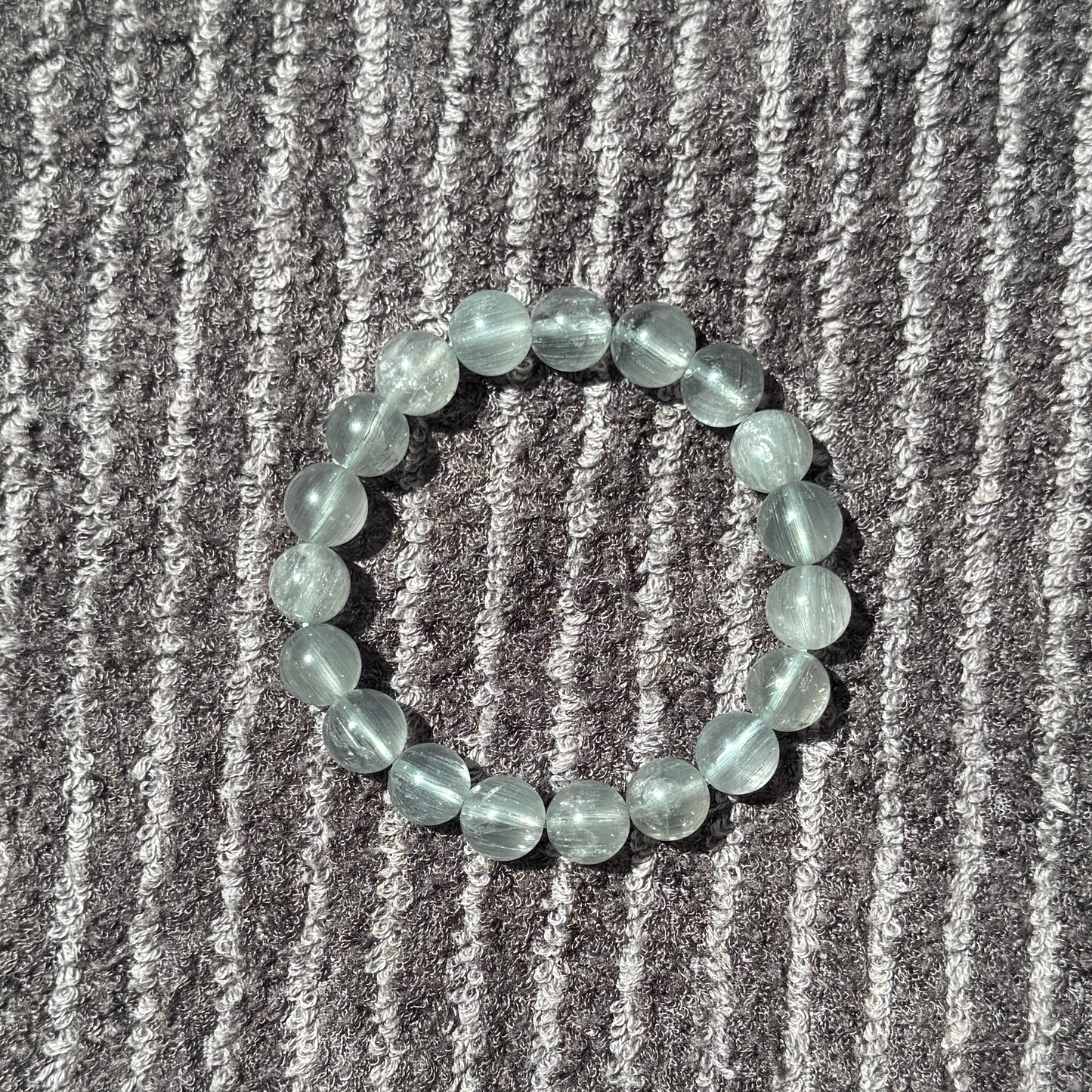 Blue Rutilated Quartz (19 Beads)