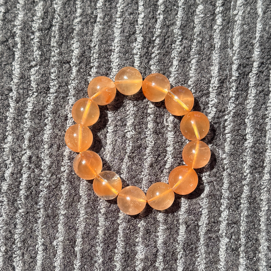 Red Rutilated Quartz (13 Beads)