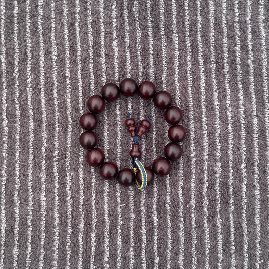Rosewood (15 Beads, 15mm)