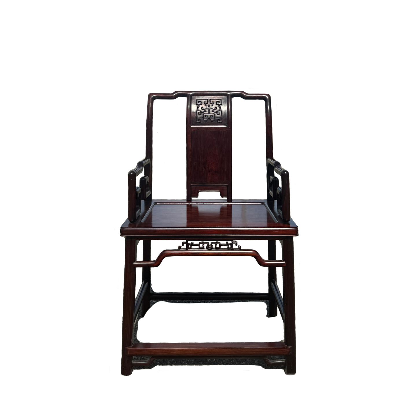 Suzhou-style hook-back chair