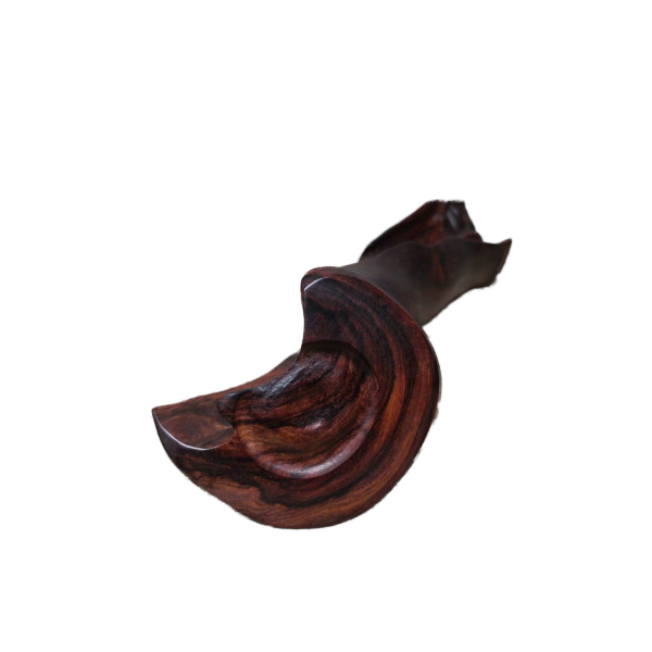 Snail Carving in Huanghuali Oil-Resin Wood