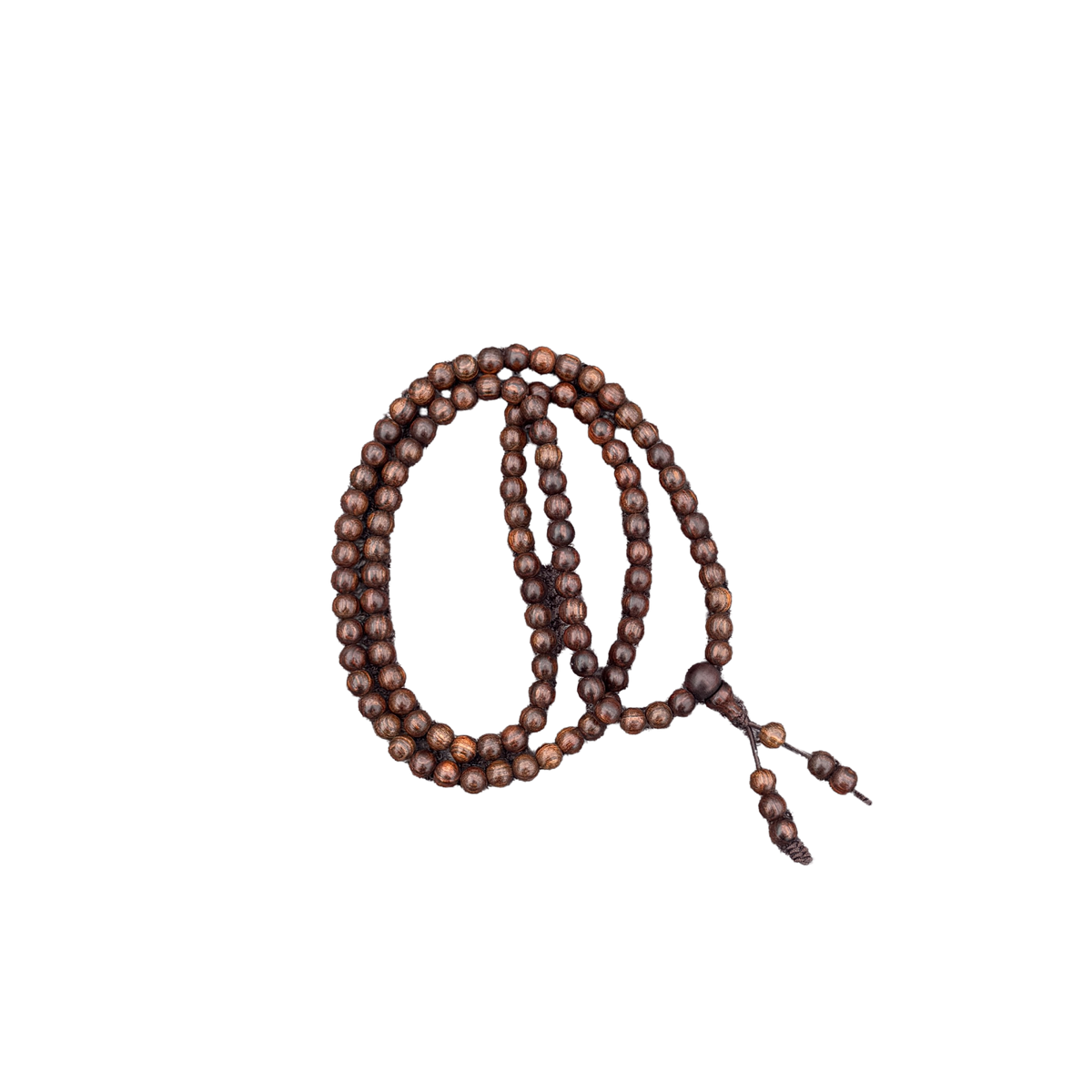 Huanghuali (108 Beads, 6mm) | Beaded Bracelet | Huanghuali Wood | Brown Wooden Bracelet | Prayer Beads