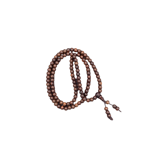 Huanghuali (108 Beads, 6mm) | Beaded Bracelet | Huanghuali Wood | Brown Wooden Bracelet | Prayer Beads