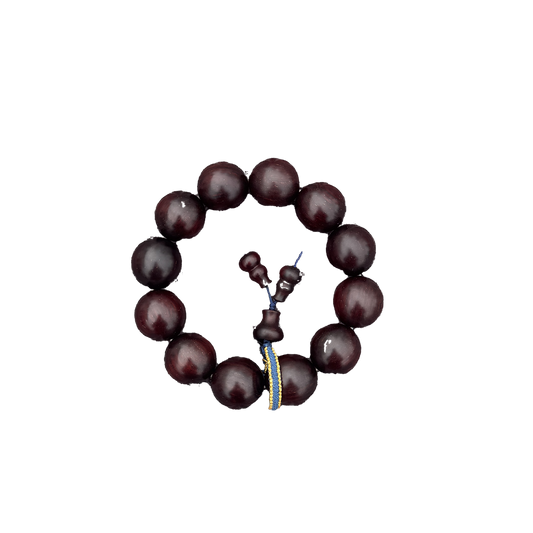 紫檀手串金星牛毛纹20mm